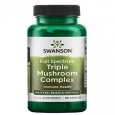 SWANSON Full Spectrum Triple Mushroom Complex / 60 Caps