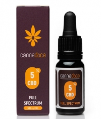 CANNADOCA CBD Oil Full Spectrum 5% / 500 mg