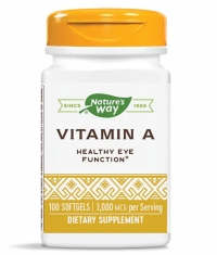 NATURES WAY Vitamin A 10000 IU / 100 Soft.