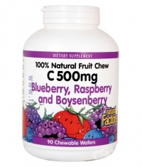 NATURAL FACTORS Vitamin C 500mg Chewable / 90 Tabs