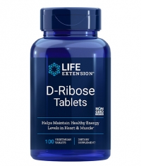 LIFE EXTENSIONS D-Ribose / 100 Tabs