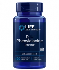 LIFE EXTENSION D,L-Phenylalanine 500 mg / 100 Caps