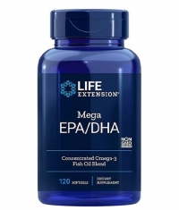 LIFE EXTENSIONS Mega EPA / DHA / 120 Softgels