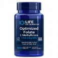 LIFE EXTENSION Optimized Folate L-Methylfolate / 100 Tabs