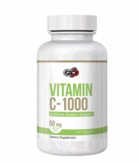 PURE NUTRITION Vitamin C 1000mg. + Rose Hips \ 100 Tabs.