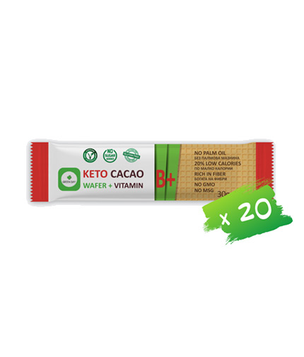 GREEN DAY Keto Cocoa with Vitamins B+ / 20 x 30 g