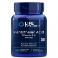 LIFE EXTENSION Pantothenic Acid (Vitamin B5) 500 mg / 100 Caps