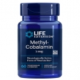 LIFE EXTENSION Methylcobalamin 1 mg / 60 lozenges