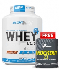 PROMO STACK Whey Protein Build 2.0 + FREE Knockout 2.1