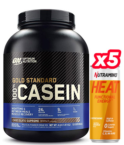 PROMO STACK 100% Casein + 5 HEAT