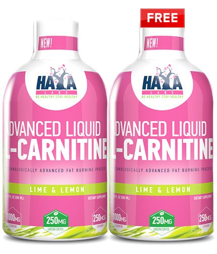 PROMO STACK Advanced Liquid L-Carnitine 1 + 1 FREE