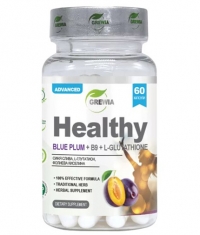 GREWIA Healthy - Blue Plum / Folic Acid - B9 / L-Glutathione / 60 Caps