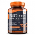 NUTRAVITA Organic Turmeric with Black Pepper & Ginger / 180 Caps