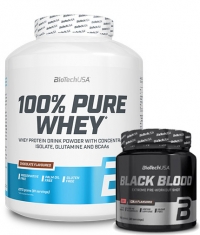 PROMO STACK 100% Pure Whey 2.27 + Black Blood CAF+
