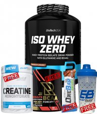 PROMO STACK BIOTECH USA ISO Whey Zero + 4 Δώρο