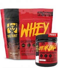 PROMO STACK MUTANT Whey + FREE Creakong CX8