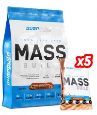 PROMO STACK Mass Build Gainer / Bag + 5 FREE Mass Build Gainer Sachets