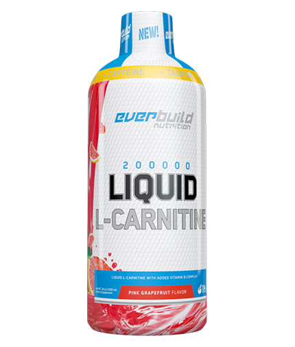 EVERBUILD Liquid L-Carnitine 200000 + Caffeine & Taurine
