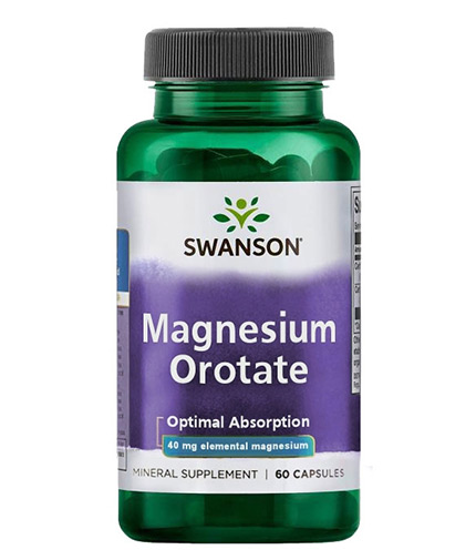 swanson Magnesium Orotate / 60 Caps