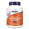 NOW Vegetarian Glucosamine & MSM / 120 Vcaps