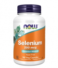 NOW Selenium 200mcg / 180 Caps