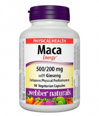 WEBBER NATURALS Maca and Korean Ginseng / 90 Caps