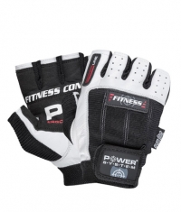 POWER SYSTEM Weightlifting Gloves / White - Black