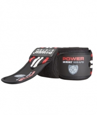 POWER SYSTEM Weightlifting Wrist Wraps / Red