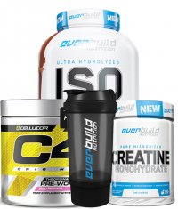 PROMO STACK ΠΡΩΤΕΪΝΗ + PRE-WORKOUT+ ΚΡΕΑΤΙΝΗ + SHAKER 5