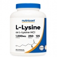 NUTRICOST L-Lysine 500 mg / 250 Caps