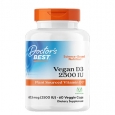 DOCTOR'S BEST Vitamin D3 2500 IU / 60 Vcaps