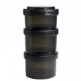 SMART SHAKE Revive Storage Power Tower / Smart Powder Container / Black / 200 + 200 + 150 ml