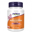 NOW Astaxanthin 10 mg Extra Strength / 30 Softgels