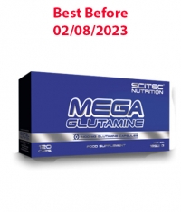 SCITEC Mega Glutamine / 120 Caps