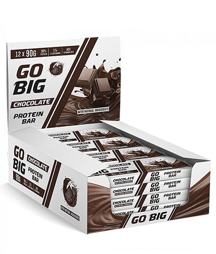 GO BIG Protein Bar Box / 12x90g 1.000