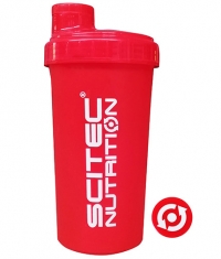 SCITEC Shaker / 700 ml / Red