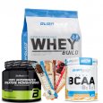 PROMO STACK Πρωτεϊνη+κρεατίνη+αμινοξέα+μπάρες 12