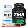PROMO STACK Biotech USA ZMB + Vitamine sport + vegan bar