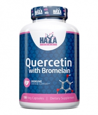 HAYA LABS Quercetin Bromelain / 120 Caps