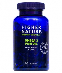 HIGHER NATURE Omega 3 Fish Oil / 90 Caps