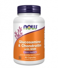 NOW Glucosamine & Chondroitin with MSM / 90 Caps.