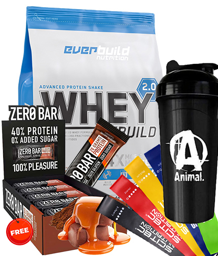 PROMO STACK PROTEINE + ZERO BAR BOX + SHAKER + GIFT
