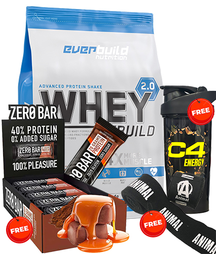 PROMO STACK PROTEINE + ZERO BAR BOX + SHAKER + GIFT