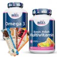 PROMO STACK VITAMINS & OMEGA + Protein bars