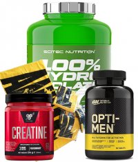 PROMO STACK SCITEC Hydro Isolate + OPTI MEN  + CREATINE + TOWEL