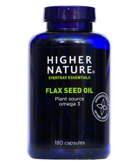 HIGHER NATURE Flax Seed Oil / 180 Caps