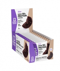 BORN WINNER Slim Protein Cookie Box / 12 x 60 g
