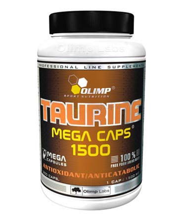 olimp Taurine Mega Caps 1500 mg. / 300 Caps.