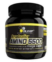 OLIMP Anabolic Amino 5500 Mega Caps - 360 Caps.