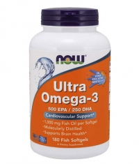 NOW Ultra Omega 3 / 180 Fish Softgels